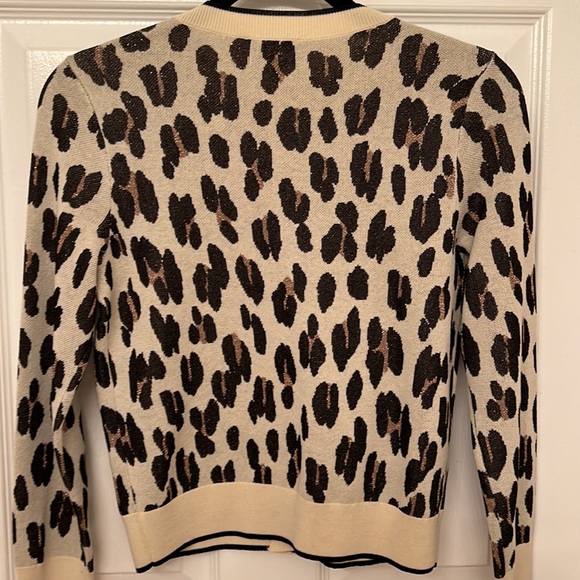 Kate Spade Leopard Signature Cardigan - Picture 5 of 5